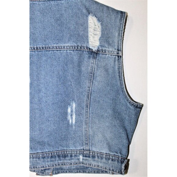 HIGHWAY denim vest Medium - Picture 7 of 9
